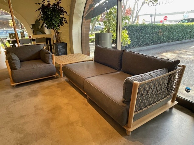 Salina Two Seater, Lounge Chair and Coffee Table